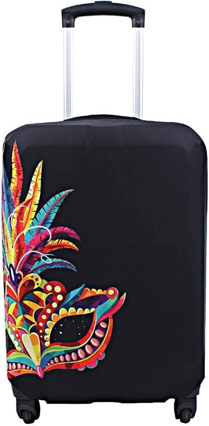 Explore Land Travel Luggage Cover Suitcase Protector Fits 23-26 Inch Case by ExploreLand
