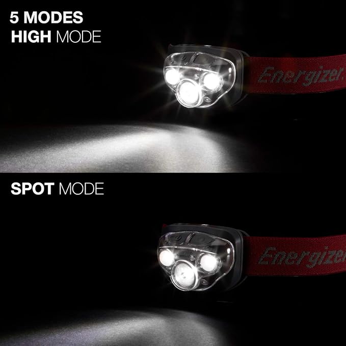 Energizer PRO LED Headlamp, IPX4 Water Resistant Headlamps, High-Performance - Image 6