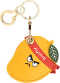 Leather Keychain Holder Case Compatible by BORKUANA