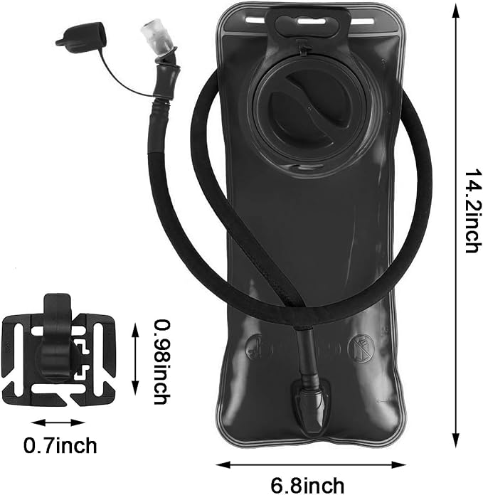 Hydration Bladder 1.5L-2L-3L, Leak Proof Water Reservoir - Image 2