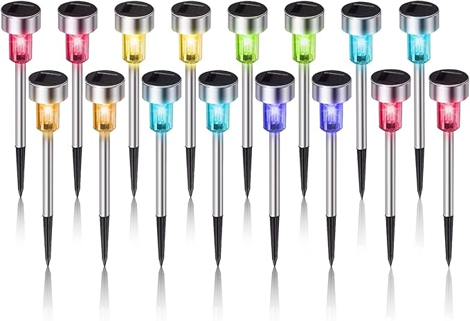 Dream Master Solar Lights Outdoor Waterproof, Stainless Steel LED Landscape by DreamMasterMakeLifeMoreConvenient