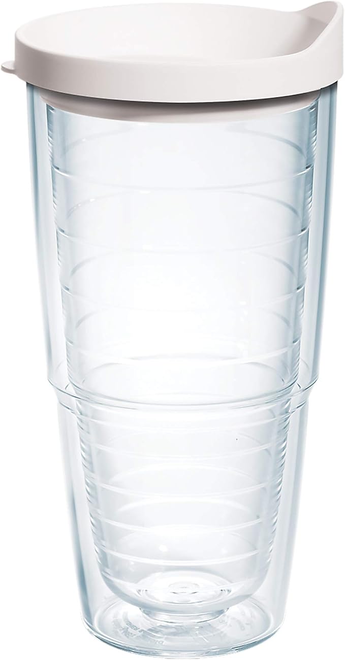 Tervis Clear & Colorful Lidded Made in USA Double Walled Insulated Tumbler by TervisTumblerCompany