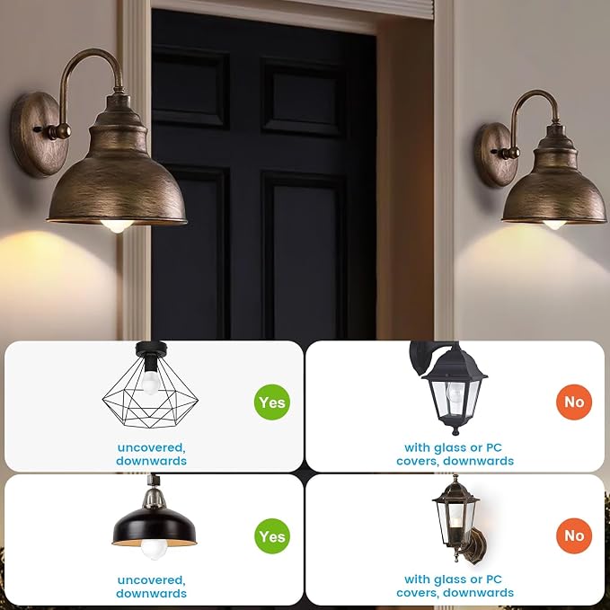Motion Sensor Light Bulbs Dusk to Dawn 13W 100W Equivalent 1100lm Movement - Image 7