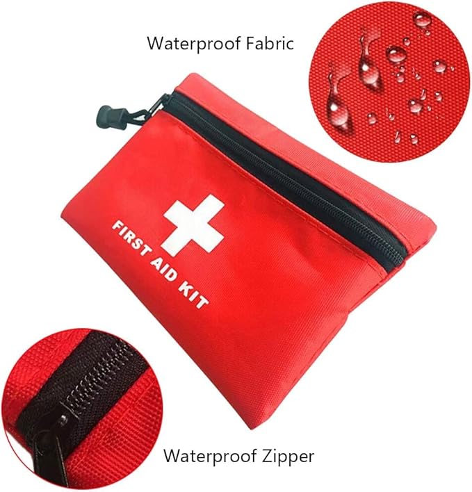 AOUTACC 6 Pack Empty First Aid Bag, Mini Travel Empty First Aid Kit Pouch Bag - Image 5