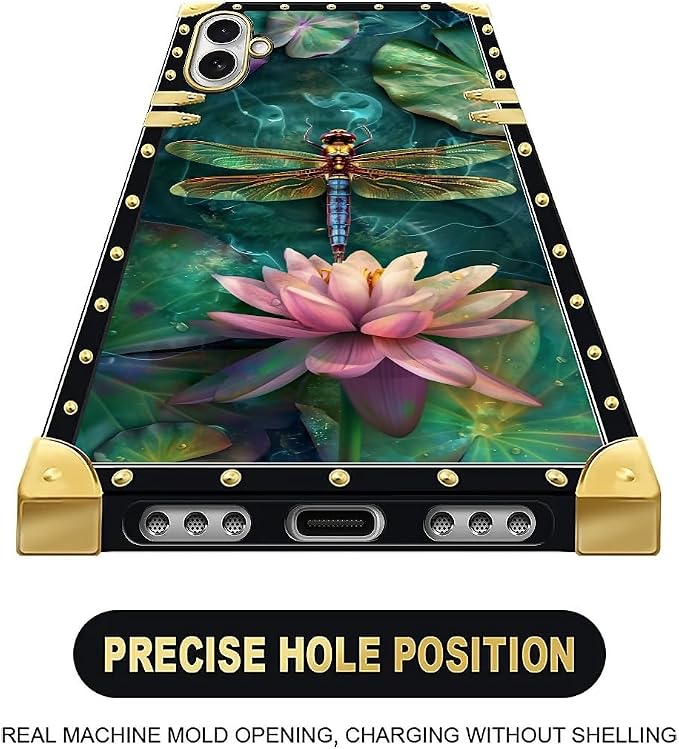 for iPhone 17 Case Luxury Golden Decoration - Image 5