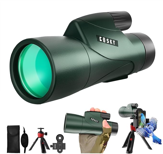 Gosky 12x55 HD Monocular Telescope by Gosky
