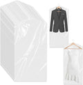 100 Pack Plastic Dry Cleaning Bags 23.6x35.4 Inch Garment Bags by Unknown