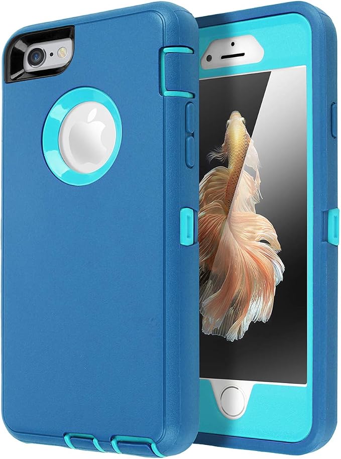 AICase iPhone 6 Case, iPhone 6S Case Built-in Screen Protector Tough 3 in 1 by AICase