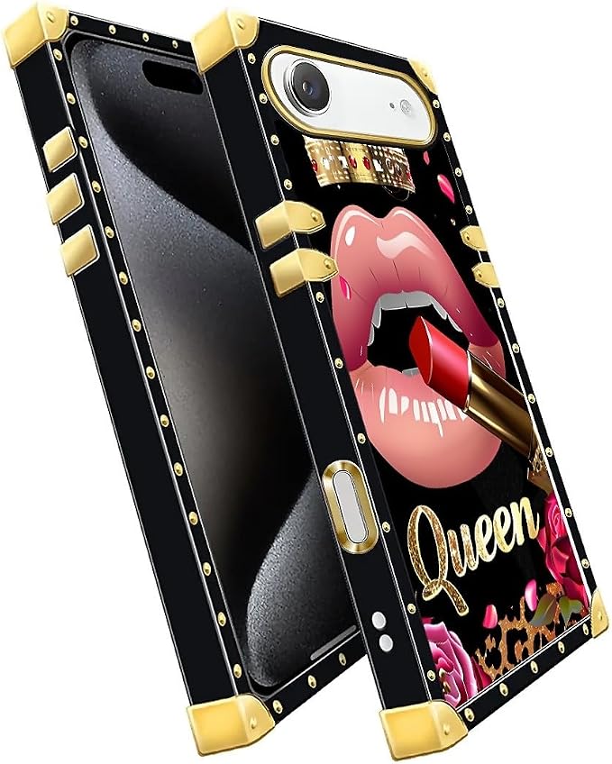 for iPhone 17 Air Case Luxury Golden Decoration - Image 3