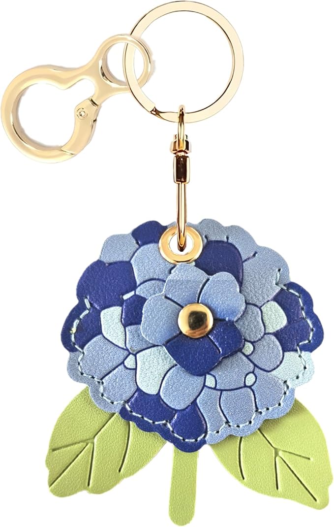 BORKUANA Leather Keychain Holder Case Compatible by BORKUANA