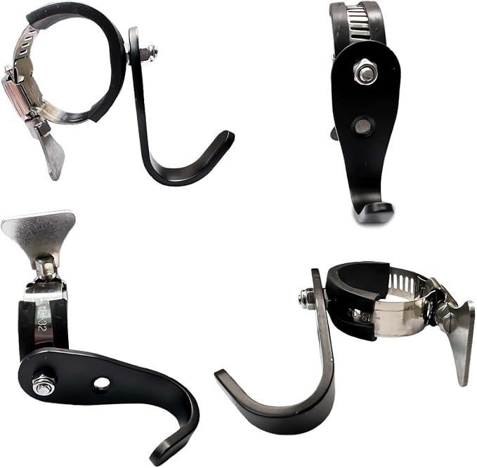 Adjustable Handlebar Hook Mount, Universal Pole Storage Hook - Image 6