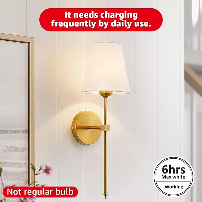 BLUEYE Rechargeable Light Bulbs, Remote Control, Soft Warm 2700K-6000K - Image 2