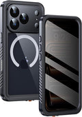 Lanhiem Magnetic for iPhone 17 Pro Max Case Waterproof, Built in Screen by LanhiemHome