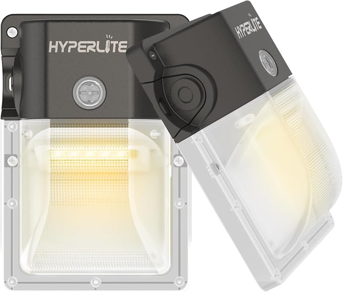 HYPERLITE LED Wall Pack 30W: 2Pack 3600lm 3000K Security Lights by HYPERLITE
