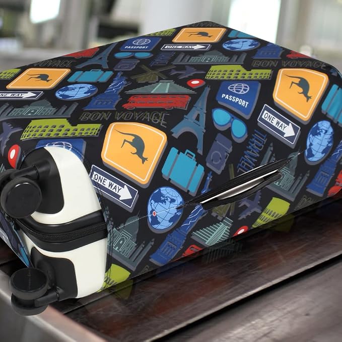 Explore Land Travel Luggage Cover Suitcase Protector Fits 31-32 Inch Case - Image 6