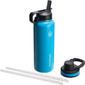 ThermoFlask 40 oz Double Wall Vacuum Insulated Stainless Steel Water Bottle by ThermoFlask