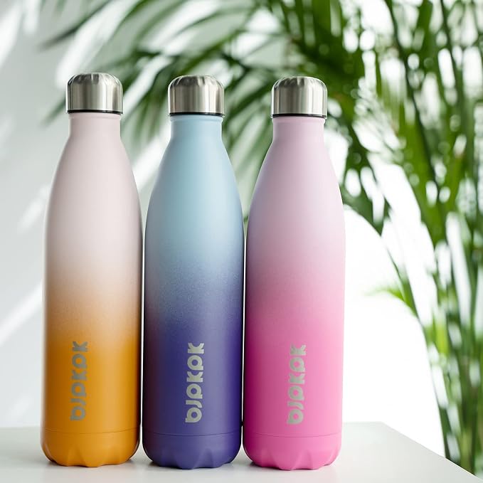 BJPKPK 25oz Insulated Stainless Steel Water Bottles, Sports Water Bottles Keep - Image 4
