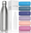 WATERSY Stainless Steel water bottles, 17oz/500ml Insulated Water Bottles by Watersy
