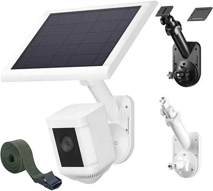 Wall Mount for Cameras and Solar Panels, 2-in-1 Mount Compatible by Unknown