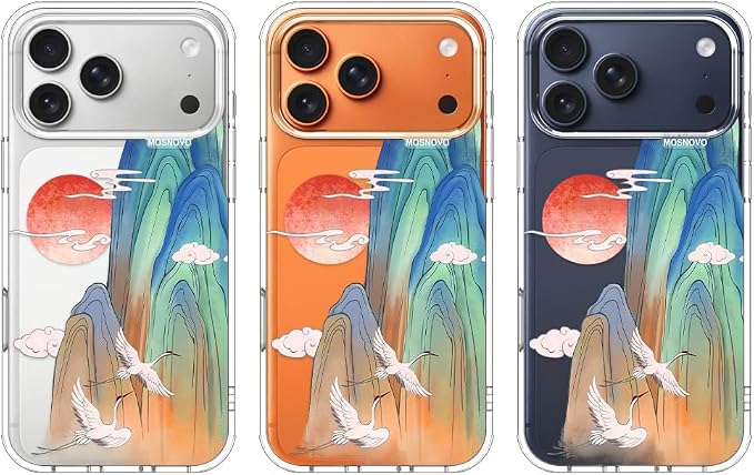 MOSNOVO for iPhone 17 Pro Max Case, Shockproof Military-Grade Protection 6.6ft - Image 3