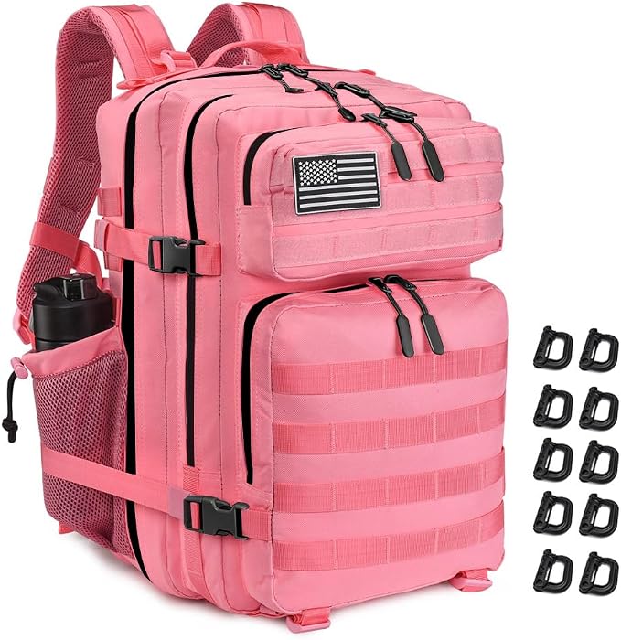 45L Tactical Backpack for Men Women, Military Assault Pack by R.SASR