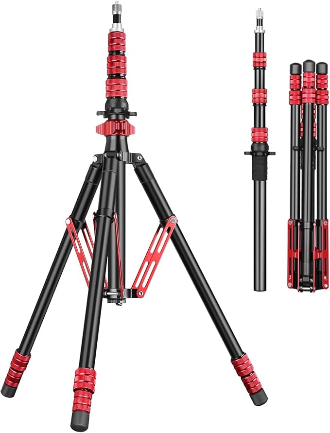 FreeSea Light Stand with Storage Bag, 87.4 inch/2.22m Aluminium Photography by FreeSea