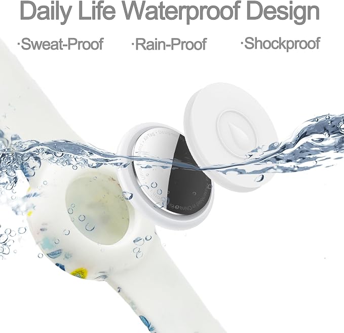 Waterproof Bracelet for AirTag Kids, Hidden Printed Wristband for Apple Air Tag - Image 3