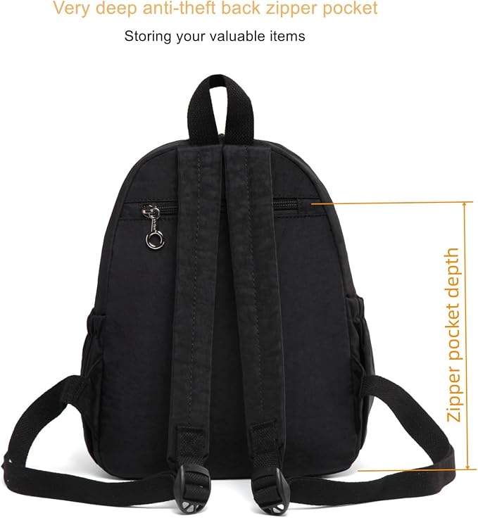 AOTIAN Mini Lightweight 11.8 Inch Backpack Durable Travel Hiking Women and - Image 3