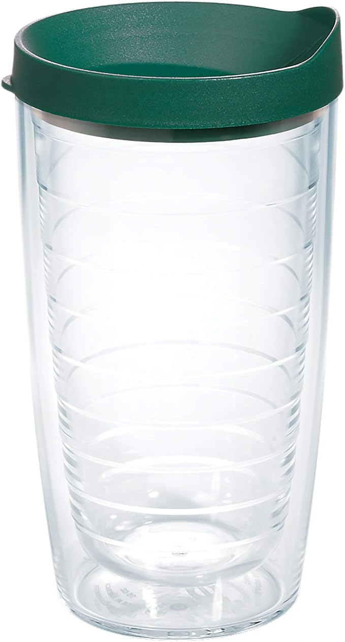 Tervis Clear & Colorful Lidded Made in USA Double Walled Insulated Tumbler by TervisTumblerCompany