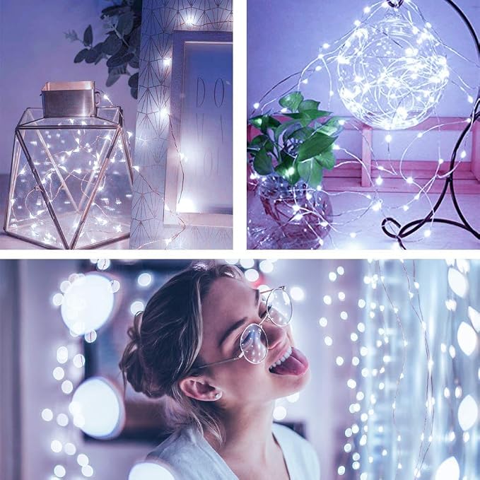 24 Pack Fairy Lights Battery Operated 7ft 20 LED Mini Twinkle String Lights - Image 5