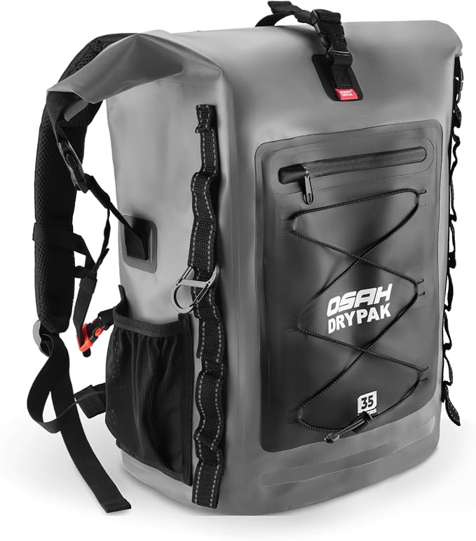 OSAH DRYPAK Waterproof Backpack Dry Bag 35L/55L/85L – Heavy Duty Roll-Top by OSAHDRYPAK