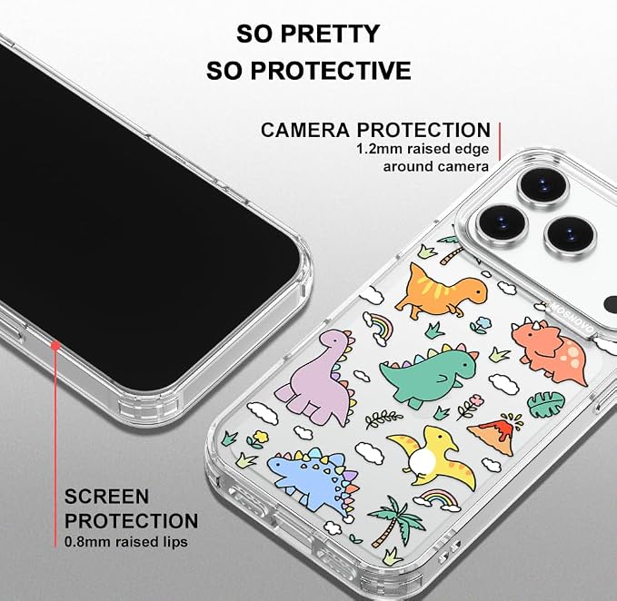 MOSNOVO for iPhone 17 Pro Case | Military Grade 6.6ft Drop Tested | Camera - Image 4