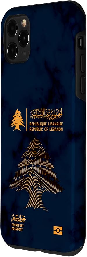Lebanon, Lebanon Passport, Lebanon Flag, Lebanon map. Case - Image 2