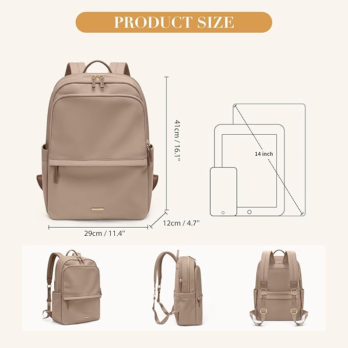 GOLF SUPAGS Women Laptop Backpack Casual Daypack - Image 6