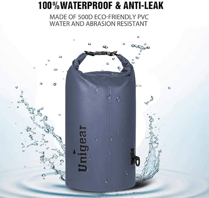 Unigear Dry Bag Waterproof, 2L/5L/10L/20L/30L/40L Floating and Lightweight Bags - Image 3