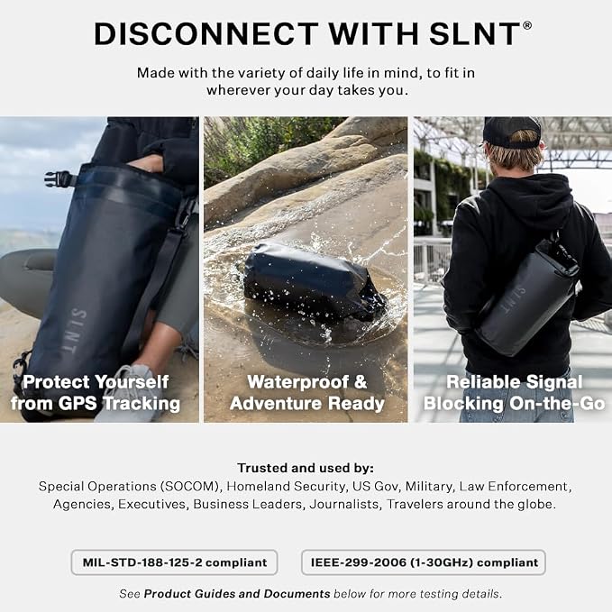 SLNT Waterproof Faraday Dry Bag - Image 5