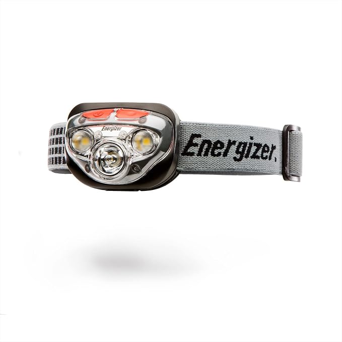 Energizer Vision HD+ LED Headlamp, Water Resistant Bright Headlamp by Energizer