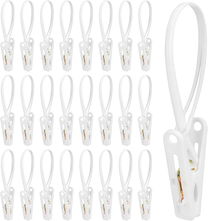 ElevateTech Multi-Purpose Laundry Hooks Clothes Pins Hanging Clips Towel Clips by Unknown