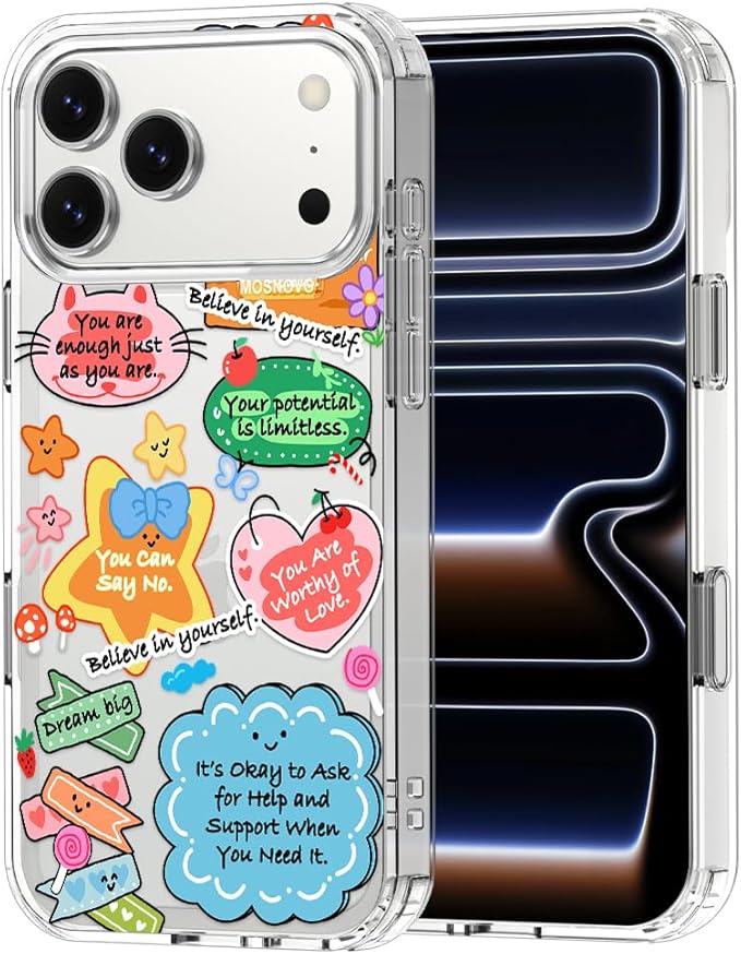 MOSNOVO for iPhone 17 Pro Max Case, Shockproof Military-Grade Protection 6.6ft by Mosnovo