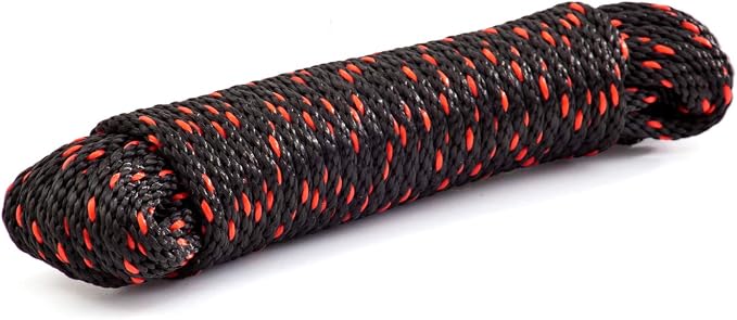 Rope Ratchet 1/4" 50 ft Braided Polypropylene Utility Cord, Weather Resistant - Image 5