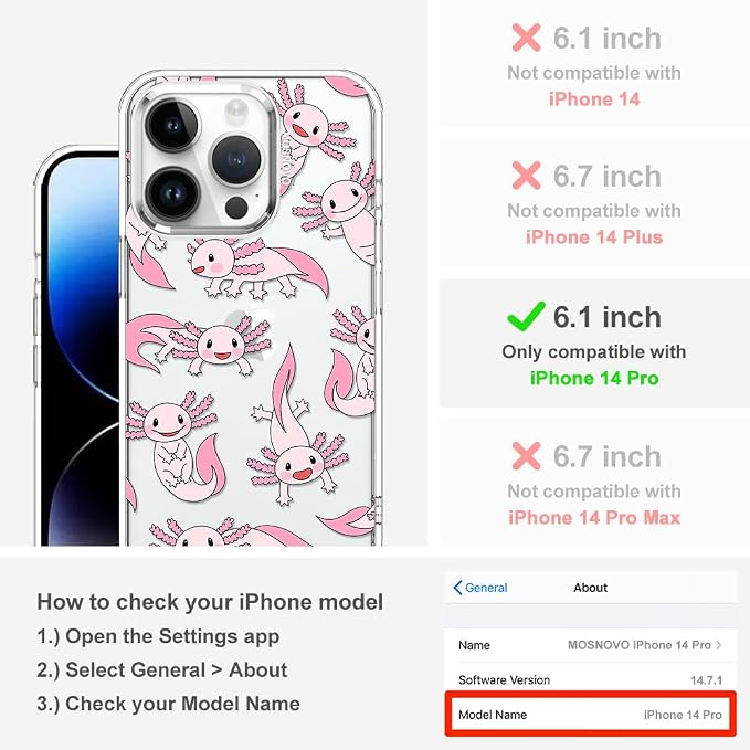 MOSNOVO Case for iPhone 14 Pro - Image 2