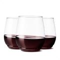 TOSSWARE POP 14oz Vino SET OF 12, Recyclable, Unbreakable & Crystal Clear by TOSSWARE