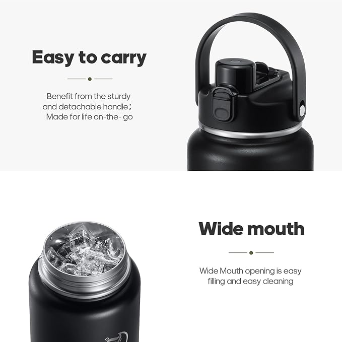 64oz Half Gallon Insulated Water Bottle - Image 6