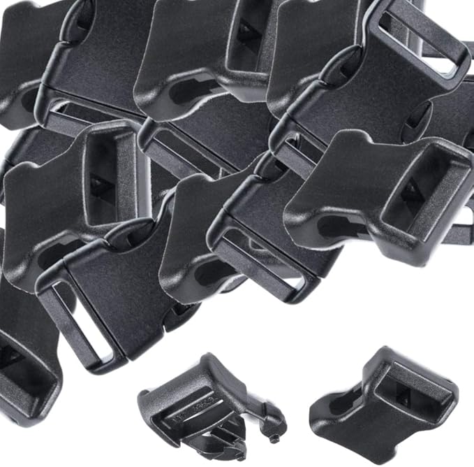 Black Plastic Side Release Buckles - Image 6