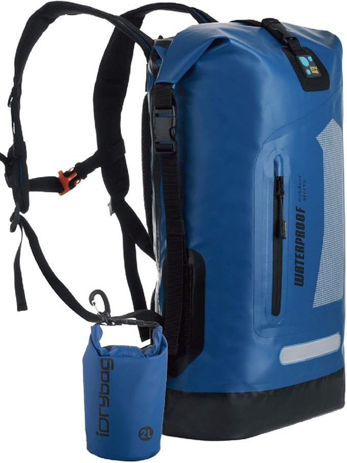 IDRYBAG Waterproof Backpack for Men 20L/30L/40L, Floating Dry Bag Kayak by iDrybag+