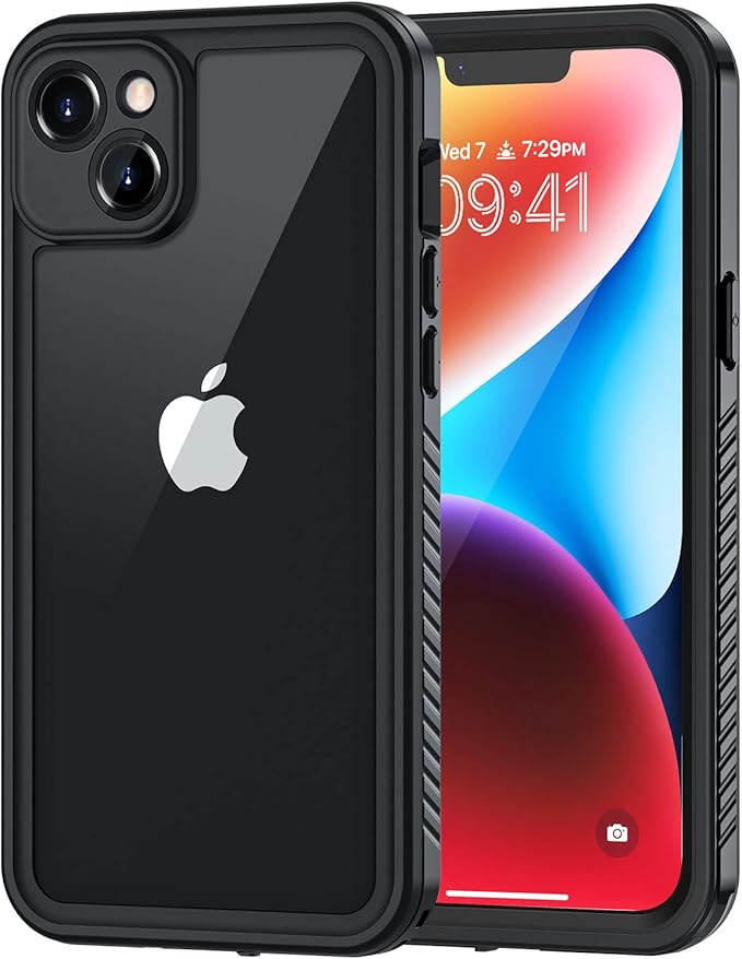 Lanhiem for iPhone 14 Plus Case, IP68 Waterproof Dustproof Shockproof Cases by LanhiemHome