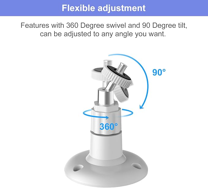 Wall Mount for Blink Outdoor 4th Gen and Outdoor 3rd Gen, 3 Pack Weatherproof - Image 5