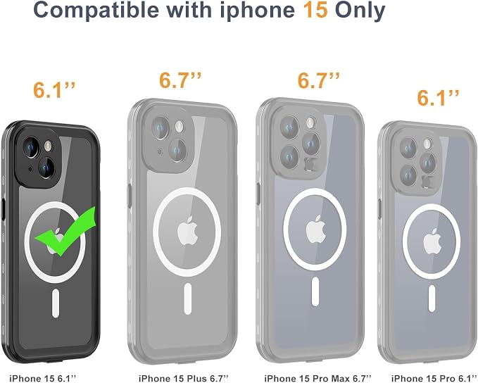 for iPhone 15 Case Waterproof | Shockproof Dust Proof Phone Case Cover - Image 2