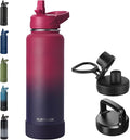 RUBYFLASK 40oz Insulated Water Bottle by RUBYFLASK