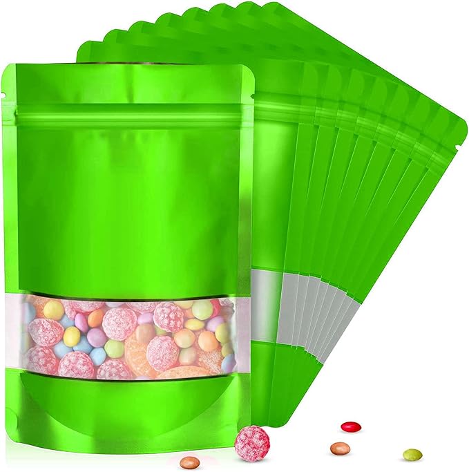 3.5"x5" 120pcs Mylar Bags for Food Storage, Smell Proof Bag by ODDIER